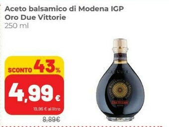 Coop Aceto Balsamico offerta