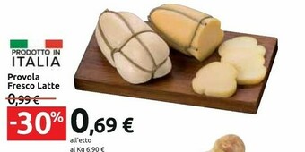 Carrefour Provola Fresco Latte offerta