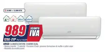 Argo Climatizzatore Charm Dual