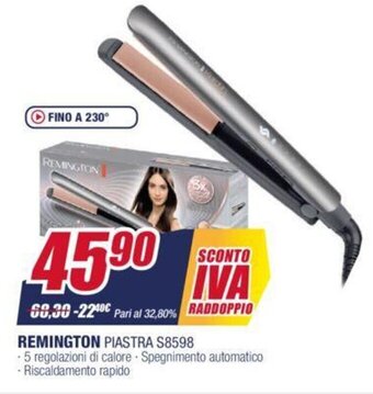 Trony Remington Piastra S8598 offerta