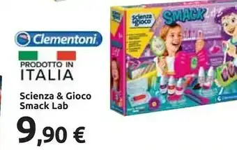 Carrefour Clementoni Scienza & Gioco Smack Lab offerta