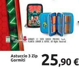 Carrefour Astuccio scuola offerta