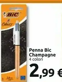 Carrefour Bic Penna Champagne offerta