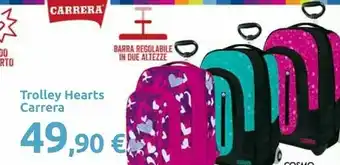 Carrefour Carrera Trolley Hearts offerta