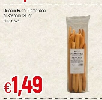 Famila Grissini Buoni Piemontesi Al Sesamo offerta