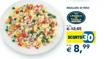 Esselunga I pronti in tavola Insalata Di Riso offerta