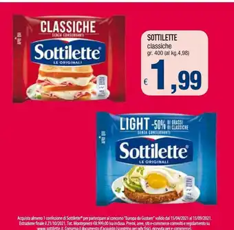 Famila Sottilette Le Originali Classiche offerta