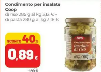 Coop Coop Condimento Per Insalate offerta