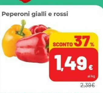 Coop Peperoni Gialli E Rossi offerta