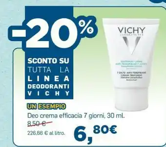 Coop Vichy Linea Deodoranti offerta