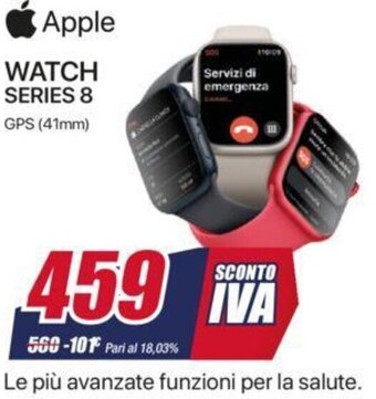 Trony Apple Watch Series 8 offerta