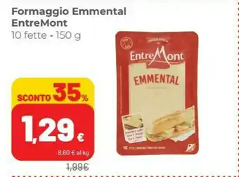 Coop Entremont Emmental Fette Sottili & Morbide 150 G(ml) offerta
