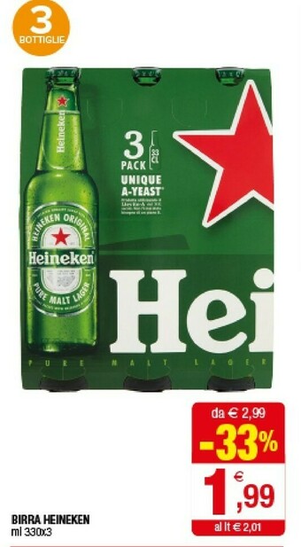 Iperal Heineken Birra offerta