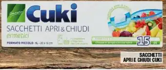 Iperal Cuki Sacchetti Apri E Chiudi offerta