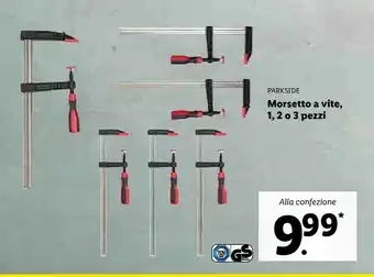 Lidl Parkside Morsetto A Vite offerta