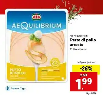 Lidl Aia Petto Di Pollo Arrosto offerta