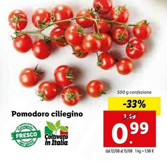 Pomodoro Ciliegino