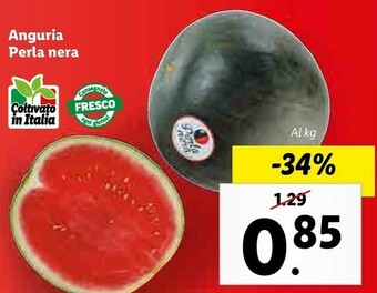 Lidl Anguria Perla Nera offerta