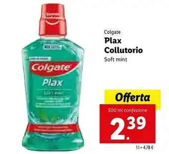 Lidl Colgate Plax offerta