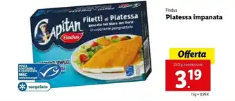 Lidl Findus Filetti Di Platessa Alla Mugnaia 250 G(ml) offerta
