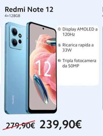 Trony Redmi Note 12 offerta