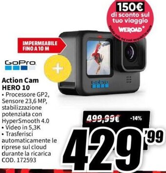 GoPro Action Cam Hero 10