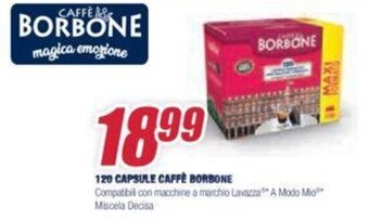 120 Capsule Caffè Borbone