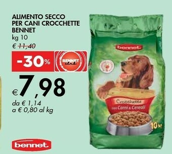 Bennet Bennet Alimento Secco Per Cani Crocchette offerta
