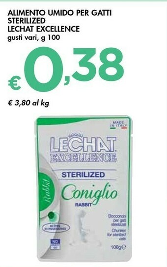 Bennet Le chat Alimento Umido Per Gatti Sterilized Lechat Excellence offerta