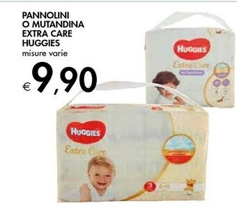 Bennet Huggies Pannolini O Mutandina Extra Care offerta