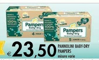 Bennet Pampers Pannolini Baby-dry offerta