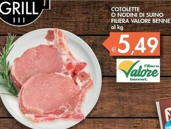 Bennet Filiera Valore Bennet Cotolette Di Suino offerta