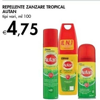 Bennet Autan Repellente Zanzare Tropical offerta