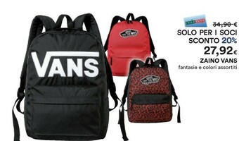 Coop Vans ONIY28 Zaino offerta