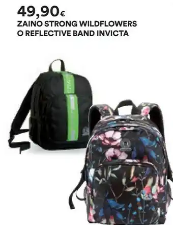 Coop Invicta Zaino Strong Wildflowers Of Reflective Band offerta