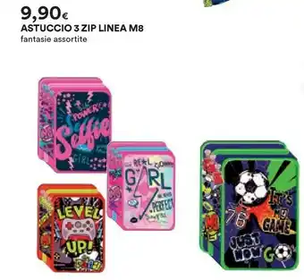 Coop Astuccio 3 Zip Linea M8 offerta