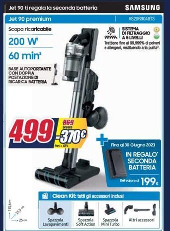 Samsung Jet 90 premium VS20R9048T3