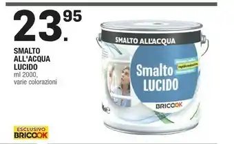 Briccok Smalto All'acqua Lucido