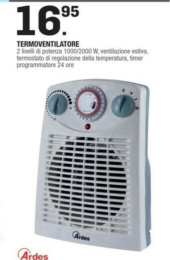 Brico OK Ardes Termoventilatore offerta