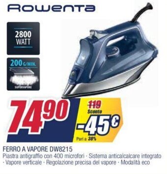Rowenta Ferro a vapore DW8215