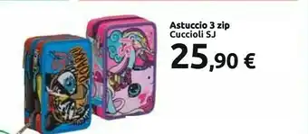 Carrefour Astuccio 3 Zip offerta