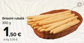 Carrefour Rubatà Grissini offerta