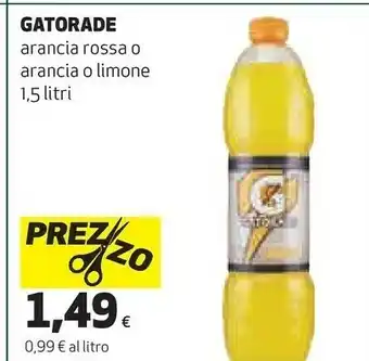 Coop Gatorade Arancia Rossa offerta