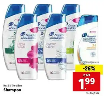 Lidl Head & Shoulders 37000733171 Shampoo Per Capelli offerta