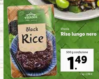 Vitasia Riso Lungo Nero 500g