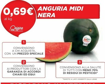 Coop Anguria Midi Nera offerta