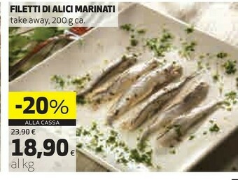 Coop Filetti Di Alici Marinati offerta