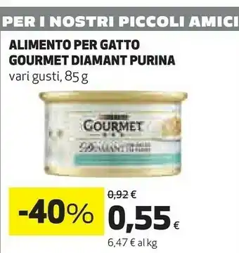 Coop Purina Gourmet Diamant Alimento Per Gatto 85g offerta