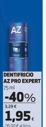 Coop Az Dentifricio Pro Expert 75ml offerta