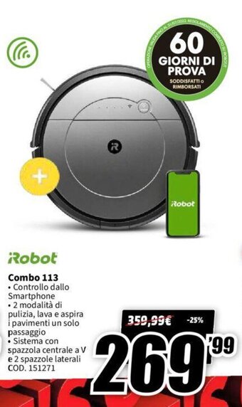MediaWorld Robot Combo 113 offerta